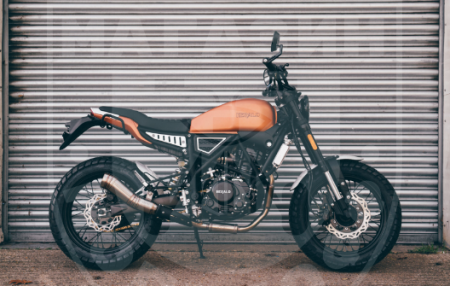 Herald Motor Company Мотоцикл BRAT 250 orange