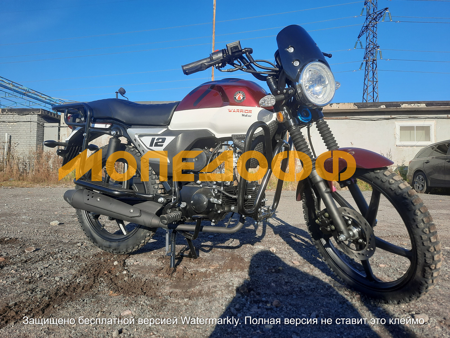 RATO Мопед RATO Warrior 1.0 Red