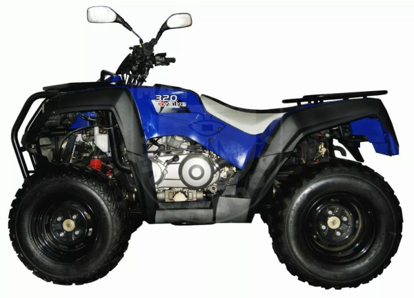 ADLY Квадроцикл ADLY STANDART ATV320U 4WD синий