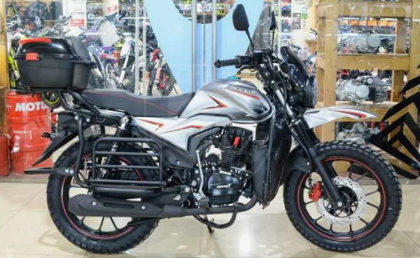 ROCKOT Мопед ROCKOT ALPHA OFFROAD M-12 (49.9сс) серый красный