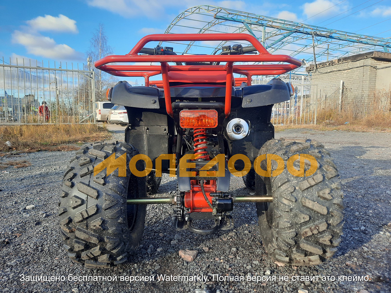 HIGHPER Машинокомплект HIGHPER Sahara ATV125 red