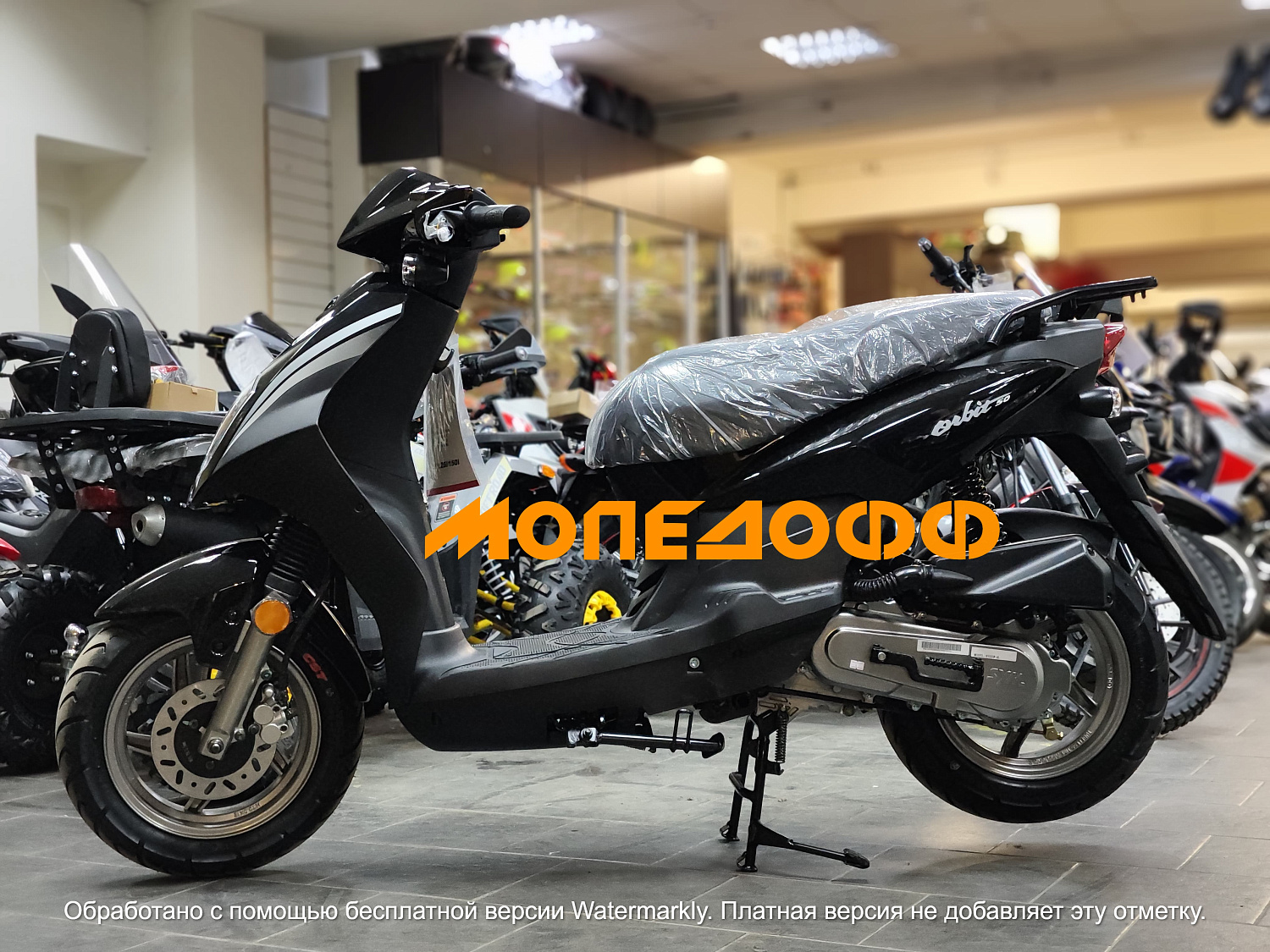 SYM Скутер SYM ORBIT 50 Черный