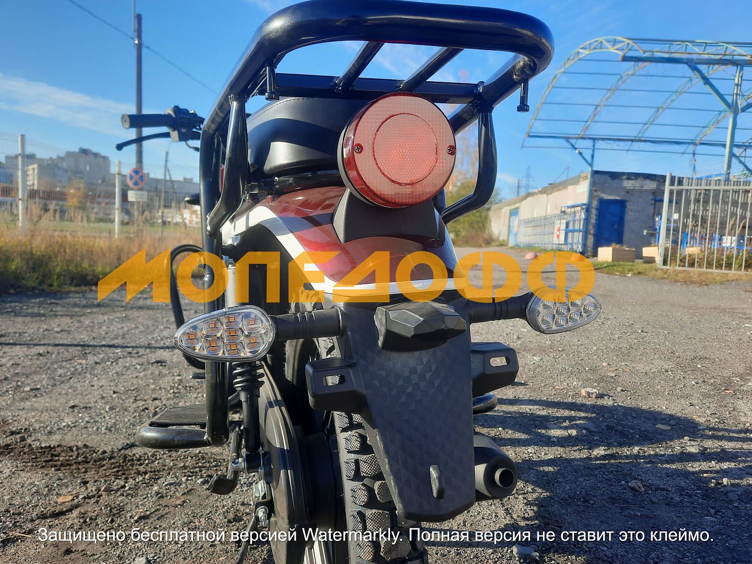 RATO Мопед RATO Warrior 1.0 Red