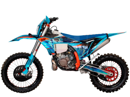 GR Мотоцикл GR8 T300L (2T) Enduro PRO blue