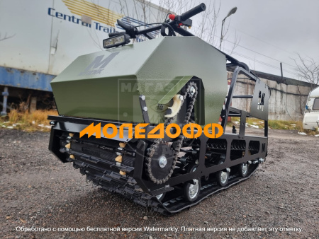 LUXE M500 Мотобуксировщик Мужик М500 22 л.с хаки
