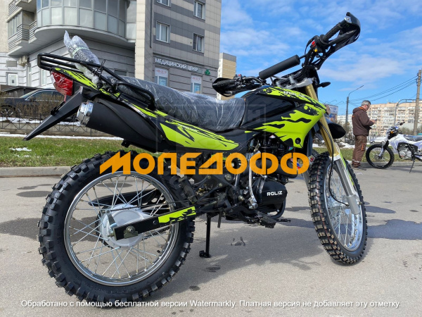 Roliz Мотоцикл Roliz Sport 005 Lite Greeb/black ПТС