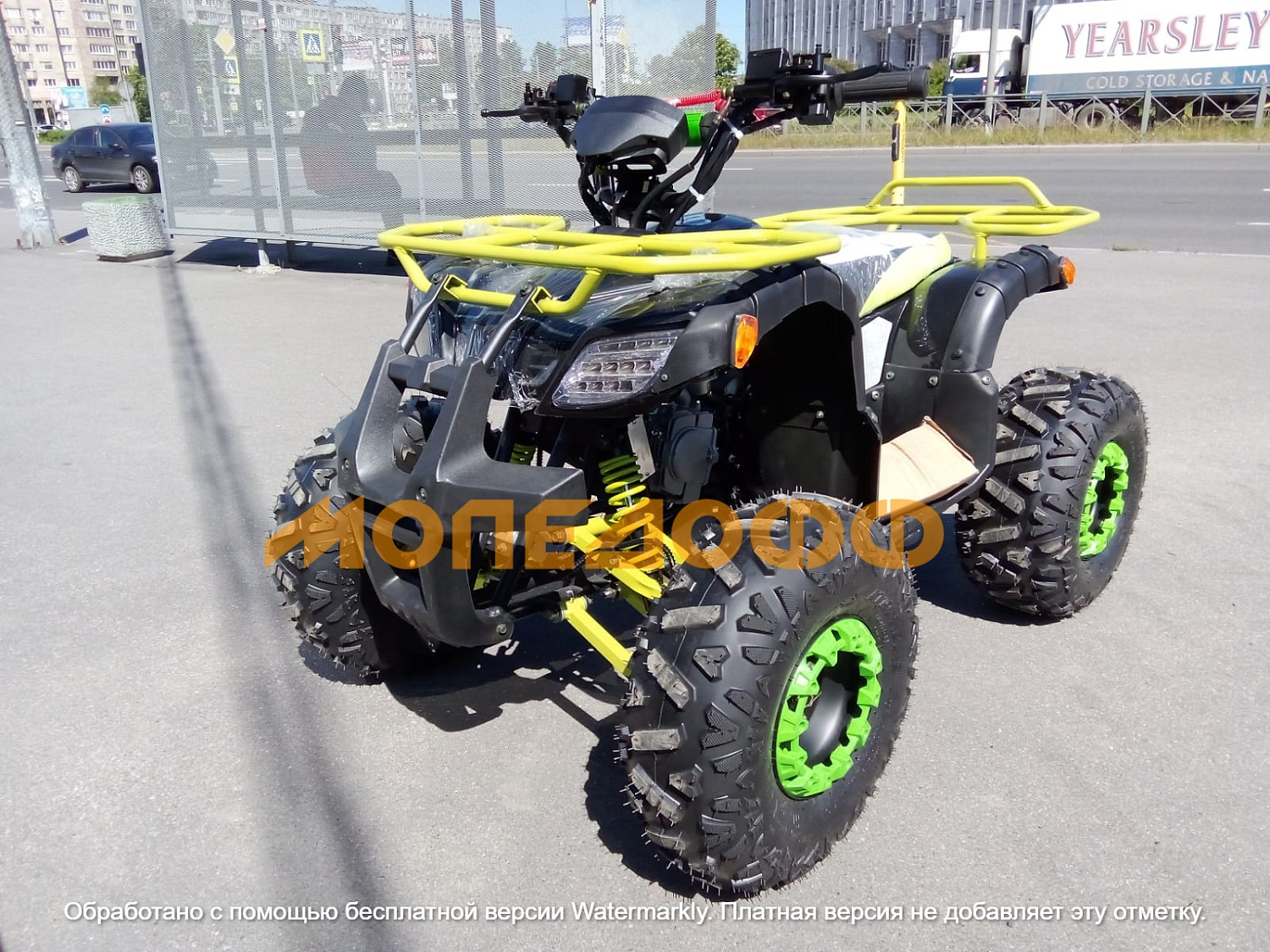 HIGHPER Машинокомплект HIGHPER Sahara ATV125 green