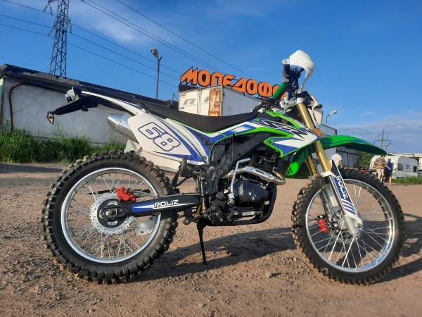 Мотоцикл Roliz Sport 004 green ПТС кросс