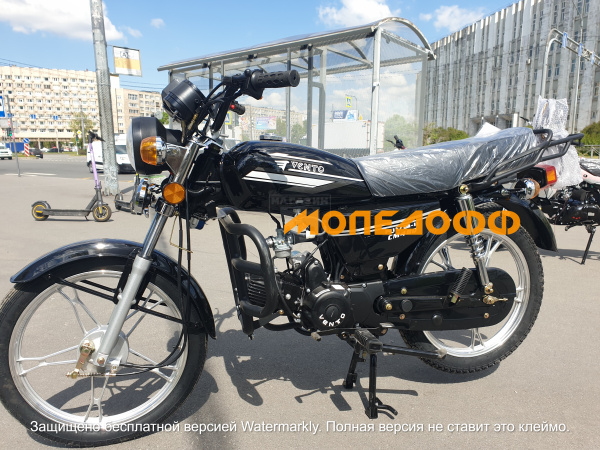 VENTO Мопед Alpha RIVA II black 110(50)  (Альфа)