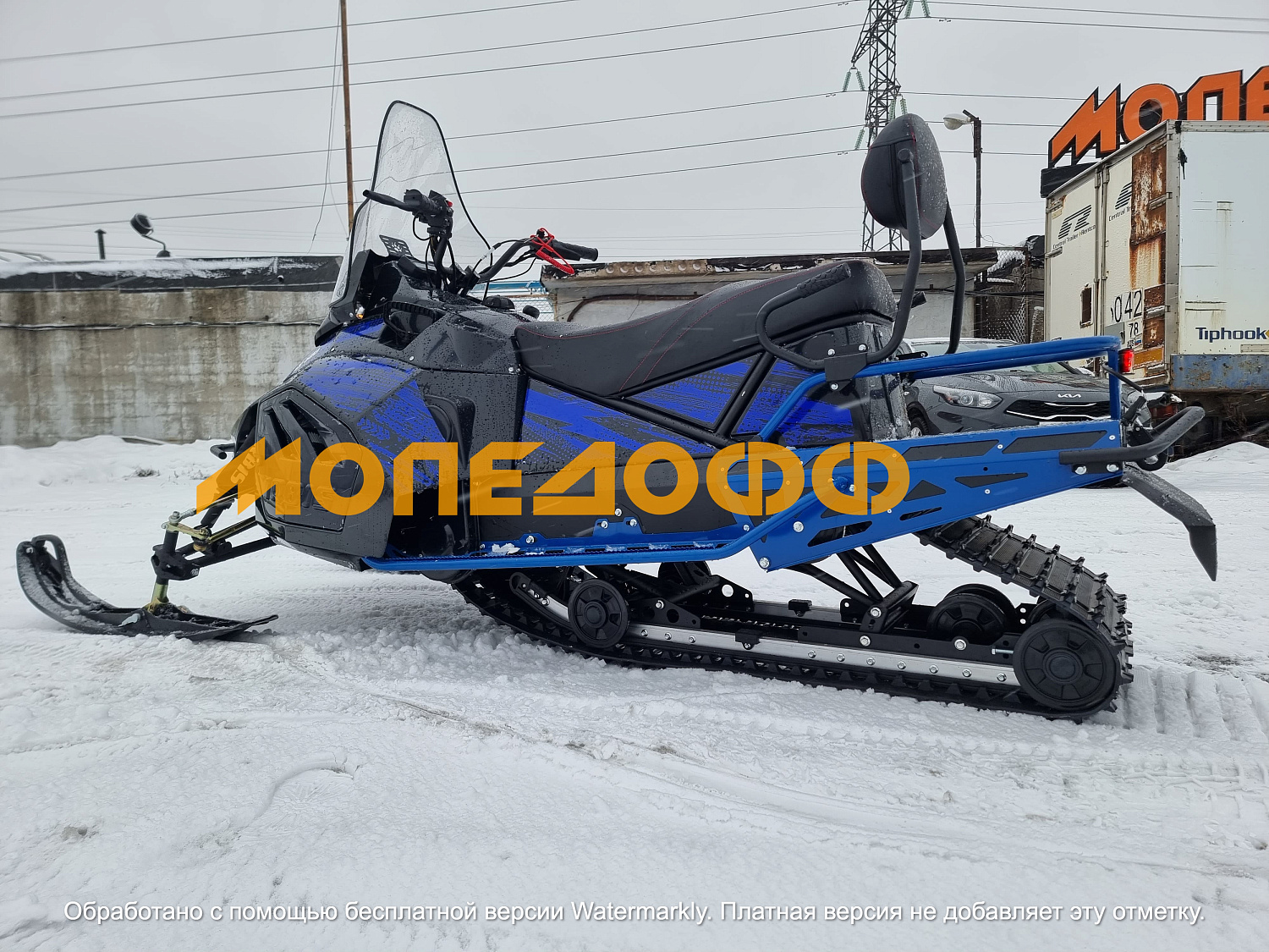 IRBIS MOTORS Снегоход IRBIS TUNGUS 500L Blue Тунгус