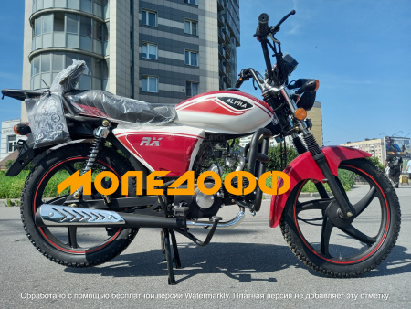 MM Мопед Альфа Alpha RX Fiesta red