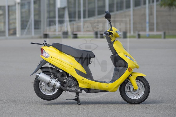 MOTO ITALY Скутер CINQUANTA 50 4т 50сс желтый