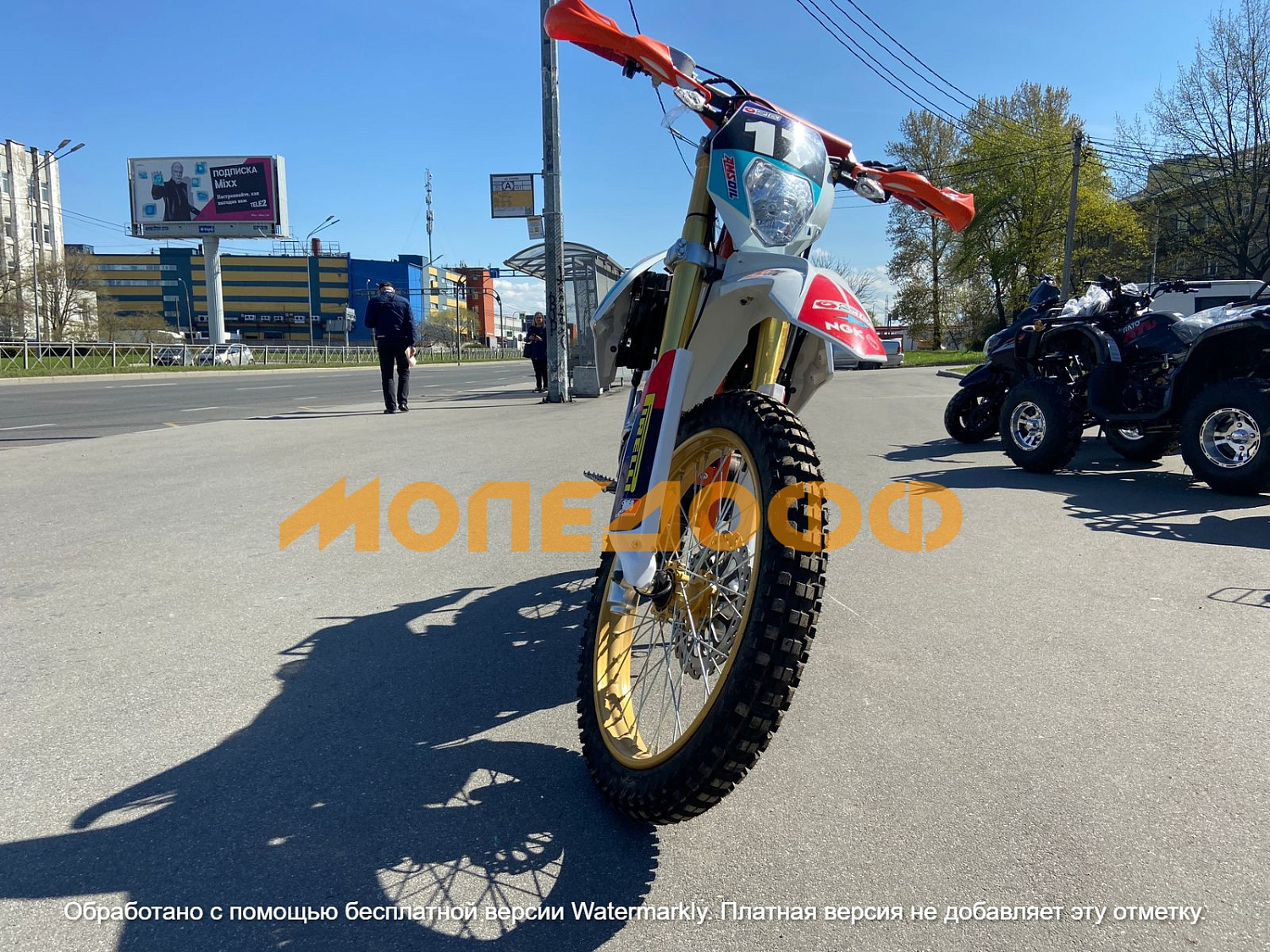 Roliz Мотоцикл Roliz Sport 007 ocean blue ПТС 172FMM 250 кросс
