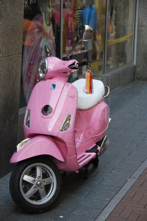MOTO ITALY Скутер MAXIITA pink