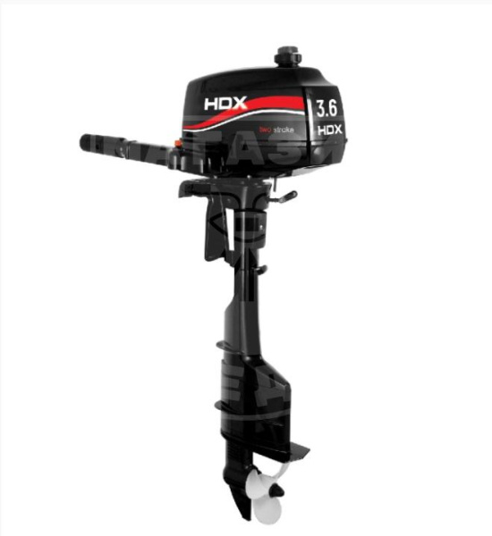 Лодочный мотор 2-х тактный HDX R series T 3,6 СBMS