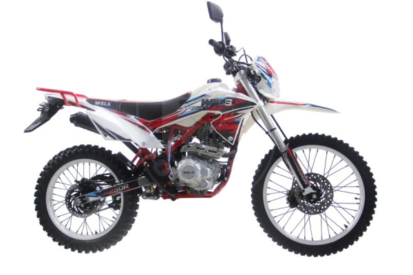 Wels Кроссовый мотоцикл WELS MX250R\L Красный