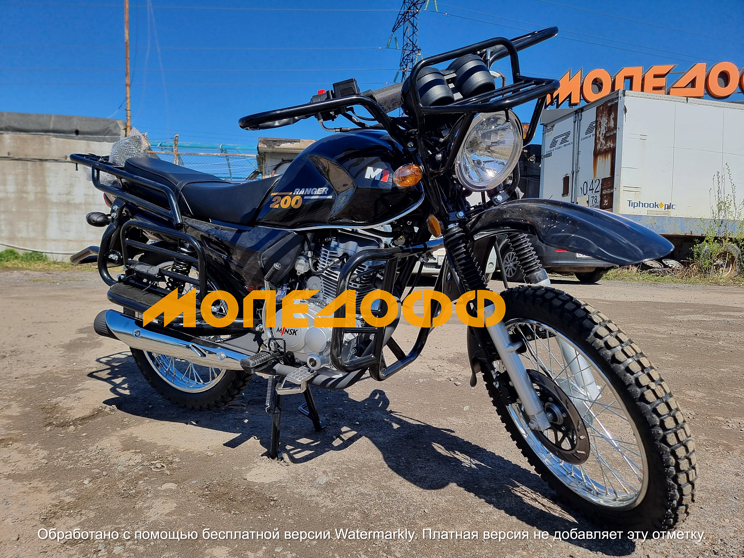 MINSK Минск Мотоцикл Минск M1NSK Ranger 200 (чёрный)
