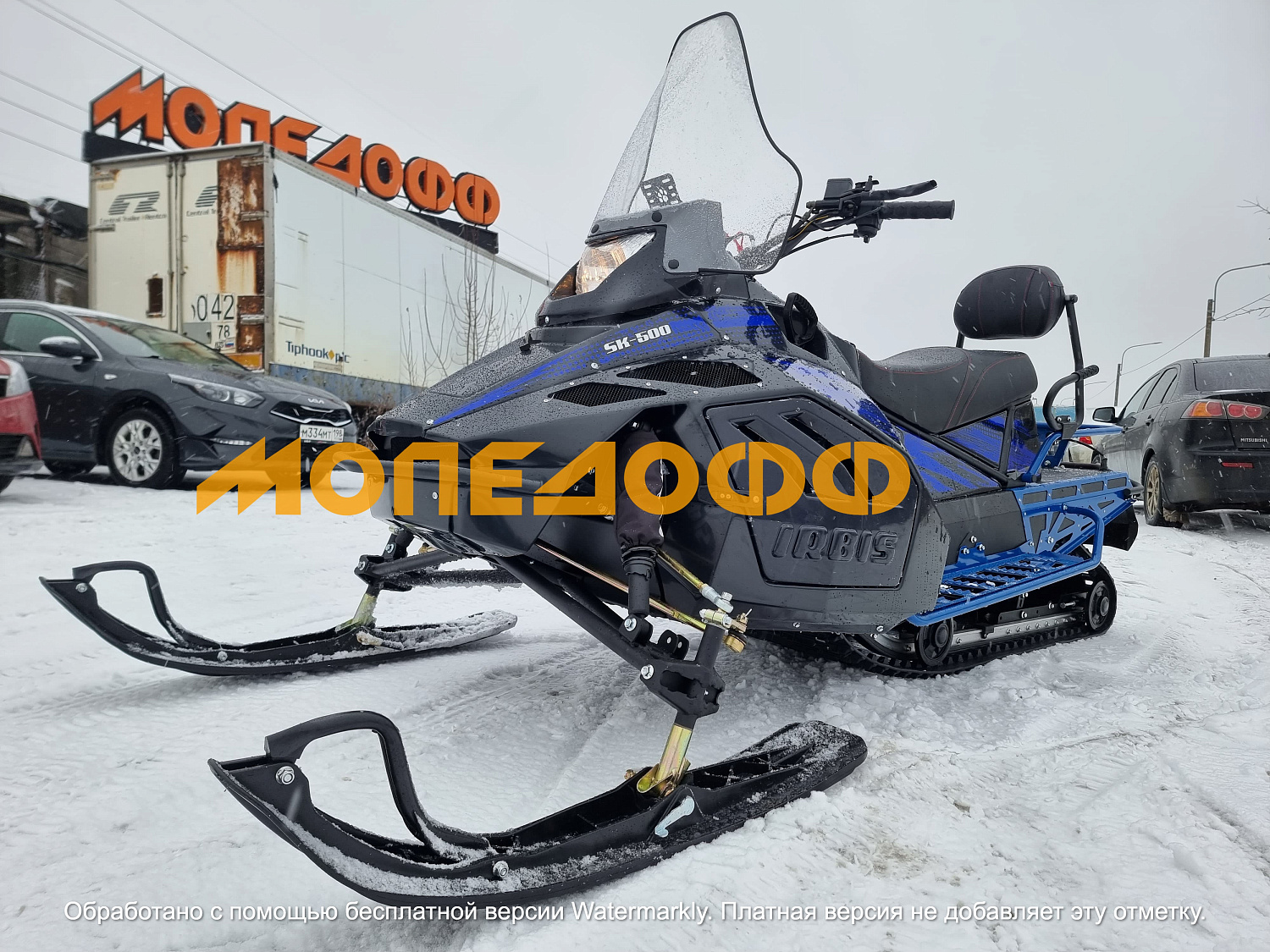 IRBIS MOTORS Снегоход IRBIS TUNGUS 500L Blue Тунгус