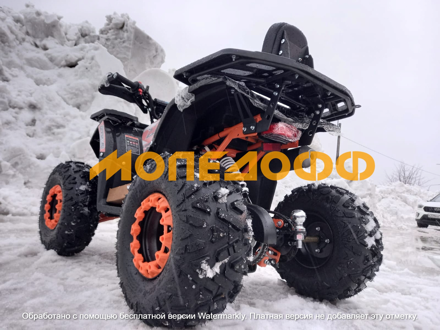 Dazzle Машинокомплект Dazzle ATV125 Classic Black
