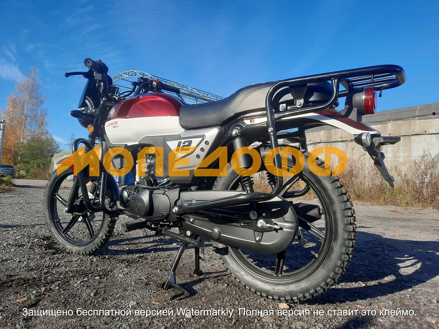 RATO Мопед RATO Warrior 1.0 Red