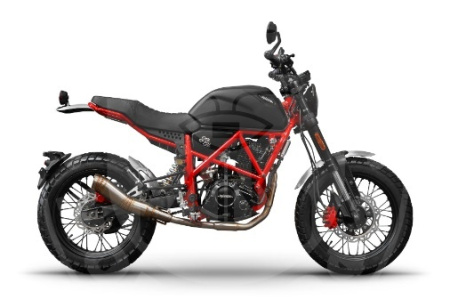 FUSSA Fussa Scrambler 250 Red