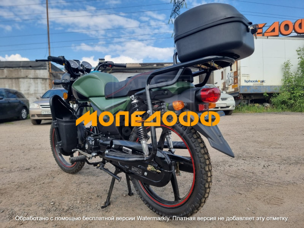 ROLIZ Мопед Roliz Alpha Tourist Luxe Haki 125(50)