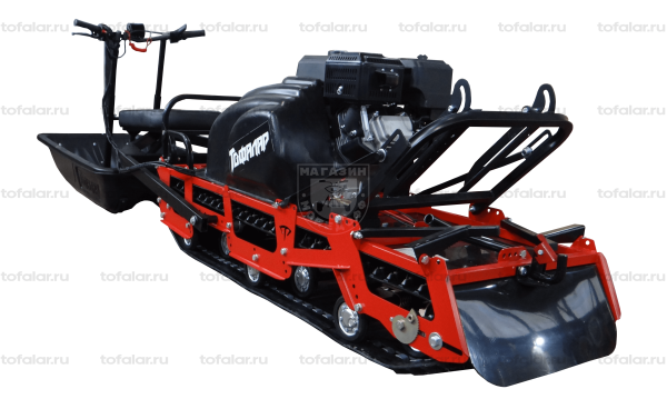 ТОФАЛАР Мотобуксировщик Тофалар 500 long Тягач-Толкач 20 ER (реверс + электростартер + подогрев ручек)