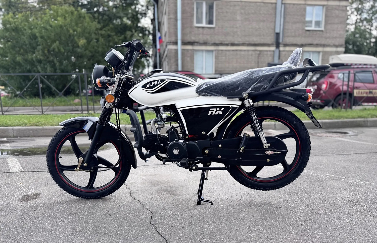 MM Мопед Alpha RX Black New PRO