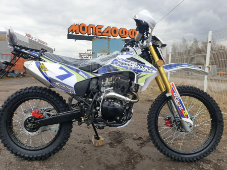 Roliz Мотоцикл Roliz Sport 003 green 172FMM кросс ПТС