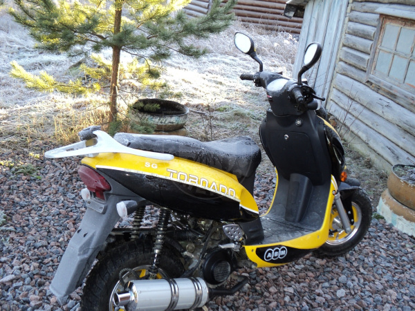 ABM Скутер ABM Tornado S 50сс 4т Yellow