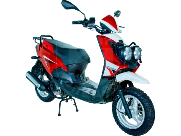 RACER Скутер Racer BWS RC50QT-6X красный