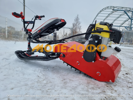 Детские снегоходы Снегоход детский Snow Kids Comfort red/black