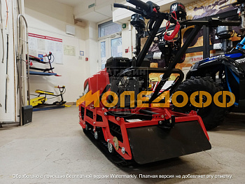 Мотобуксировщик Тофалар 500 Толкач 20 red/red в мопедофф.