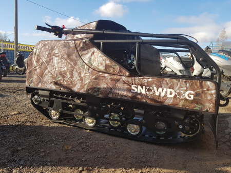 Snowdog мотобуксировщики Мотобуксировщик Baltmotors SnowDog Standart RATO 15 э/ст + реверс