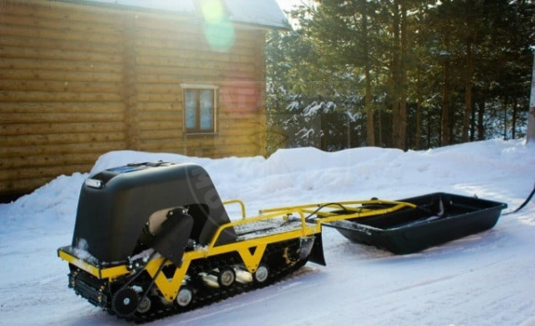 Lebedev Мотобуксировщик LEBEDEV MOTORS РЕКС LV518 18л.с. Lifan