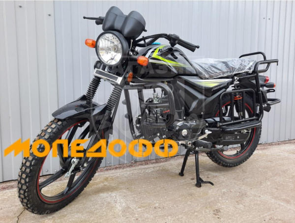 ROLIZ Мопед Roliz Alpha Tourist 125(50) Black