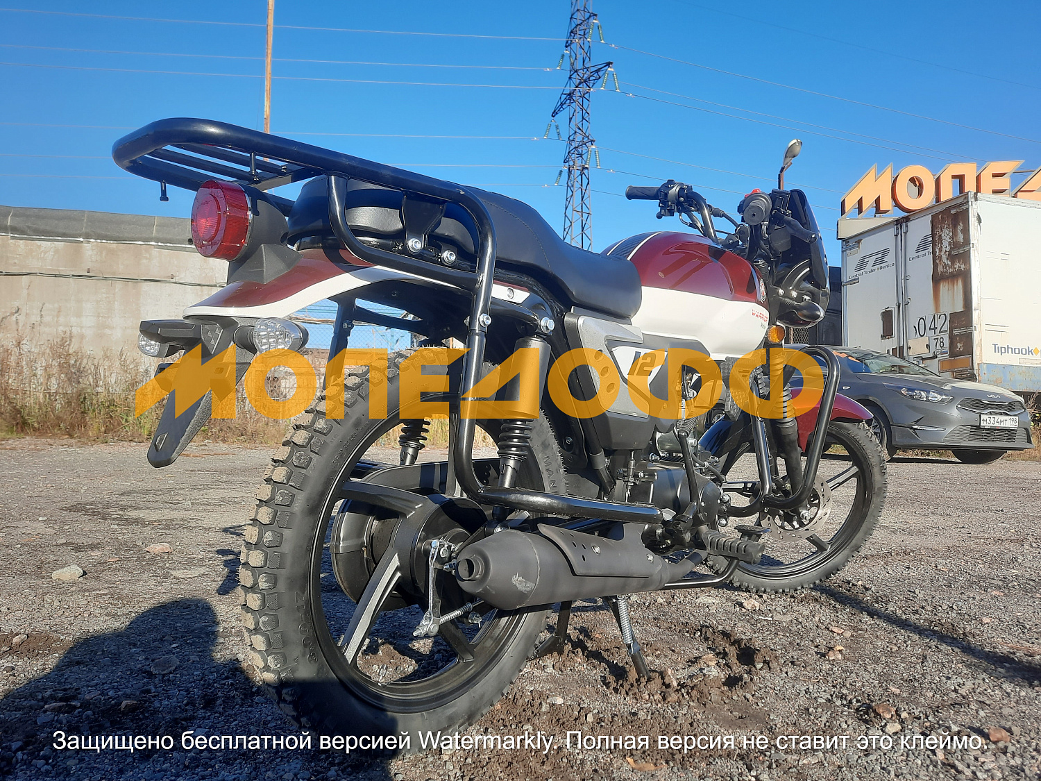 RATO Мопед RATO Warrior 1.0 Red