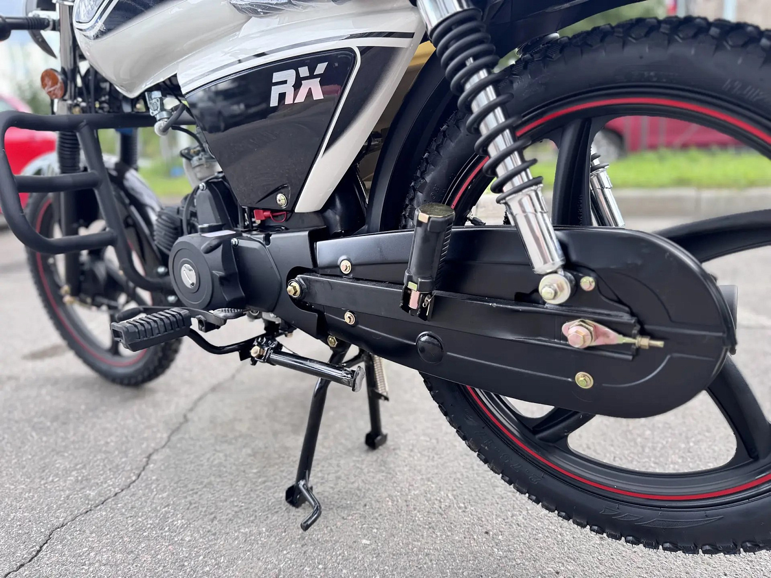 MM Мопед Alpha RX Black New PRO