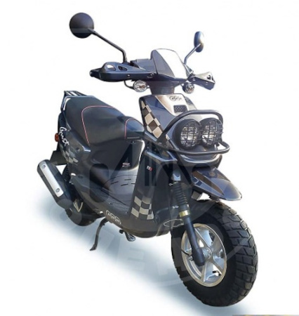 ABM Скутер ABM Gust 50  50сс 4т Black