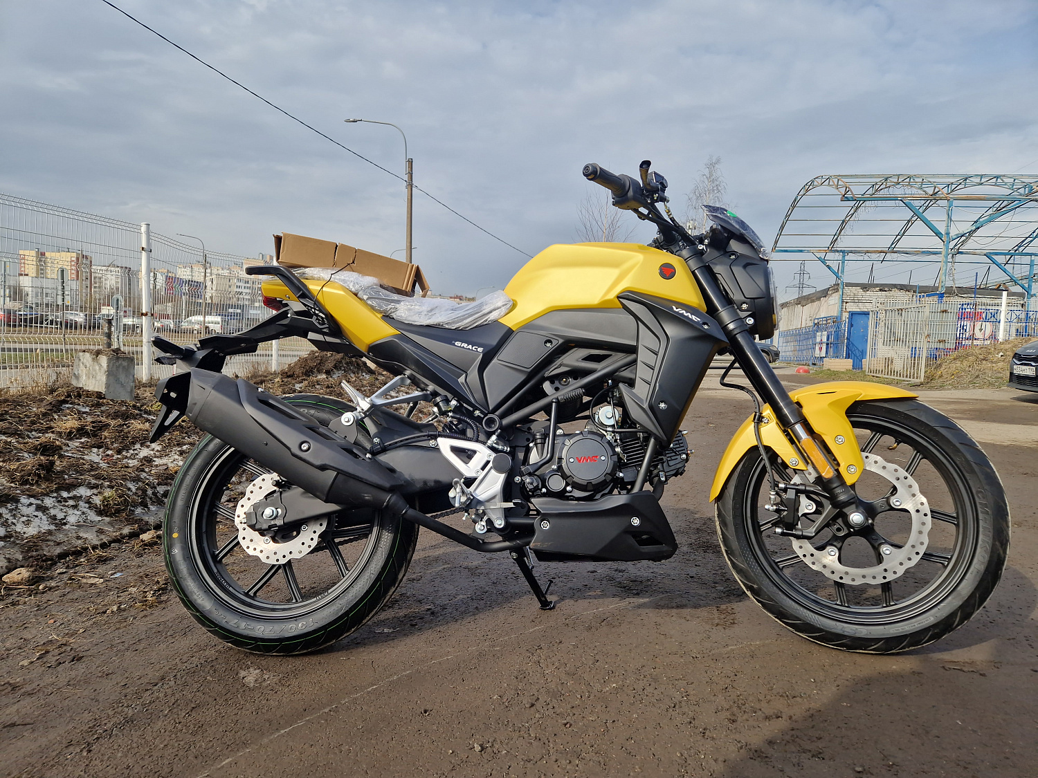 VMC Мопед VMC Grace 125 (50) yellow