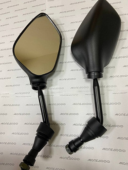 Зеркала заднего вида d=10 ZX-2443  в мотомагазине Мопедофф т. 88129814555.