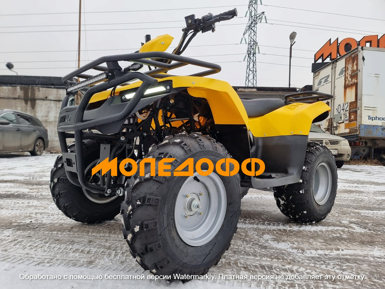 IRBIS Квадроцикл IRBIS ATV250U yellow  ПСМ