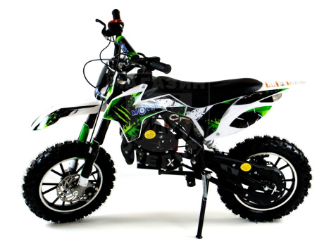 Motax Миникросс MOTAX 50 cc мех./ст. (белый/зеленый) в мопедофф.