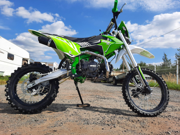 Питбайк BSE MX 125 17/14 Racing Green (3) в Мопедофф.