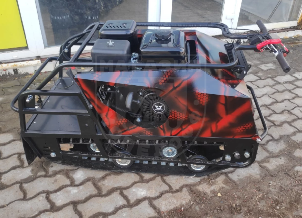 Железная собака Мотобуксировщик Железная собака M500 mini 9 л.с Loncin