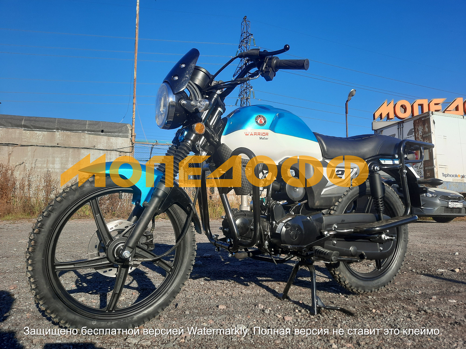RATO Мопед RATO Warrior 1.0 Blue