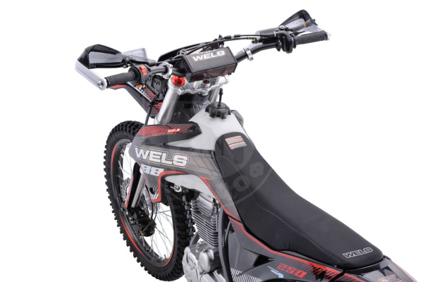 Wels Кроссовый мотоцикл WELS PR300 красный